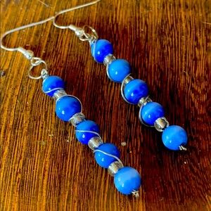 Wrapped Wire Earrings